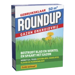 ROUNDUPu00ae Gazon Onkruidvrij Onkruidverdelger Korrels 1kg - Onkruid En Aanslag