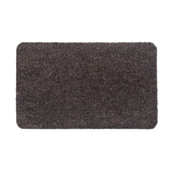 Schoonloopmat Aqualuxe - 80x50cm - Bruin - Deurmat