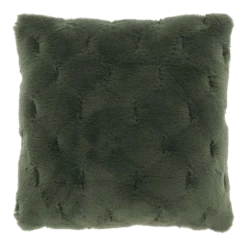 Unique Living Sierkussen Quincy - 45x45cm - Deep Green