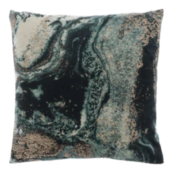 Unique Living Sierkussen Vince - 45x45cm - Blue