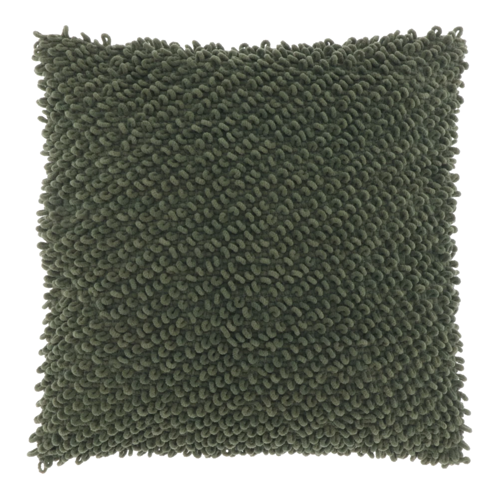 Unique Living Sierkussen Wiebe - 45x45cm - Deep Green 1 Unique Living Sierkussen Wiebe - 45x45cm - Deep Green
