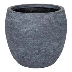 Bloempot Utah Bullet - D32 X H28.5 - Donkergrijs