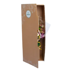 Boeket Purple Middel -Botanische Tuin verpakking boeket dicht 1 30