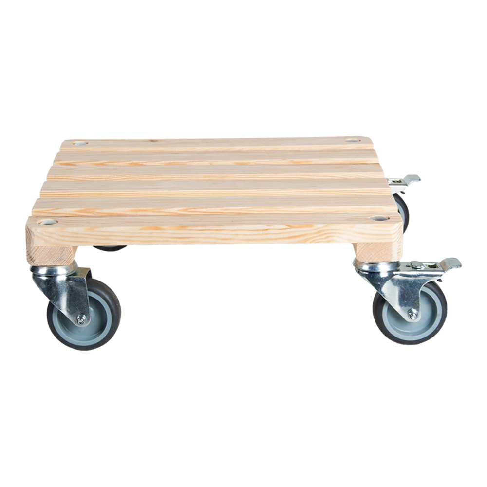 Vierkante Planttrolley Zware Belasting - Esschert's Garden 2 Vierkante Planttrolley Zware Belasting - Esschert's Garden - Afbeelding 2