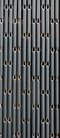 Vliegengordijn - Antraciet - 100 X 232cm - Sun-Arts -Botanische Tuin vliegengordijn antraciet 100 x 232cm sun arts 100 2