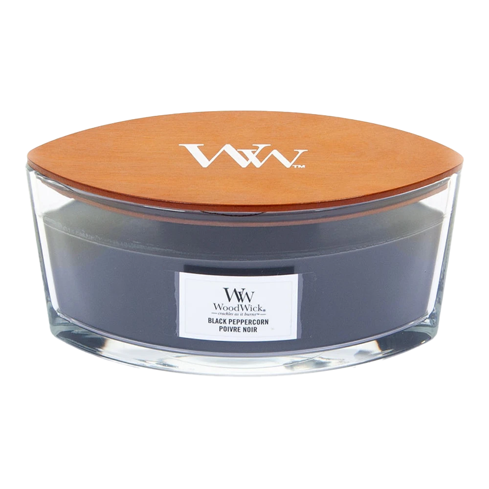 Woodwick Black Peppercorn Ellipse Candle - Geurkaars 1 Woodwick Black Peppercorn Ellipse Candle - Geurkaars
