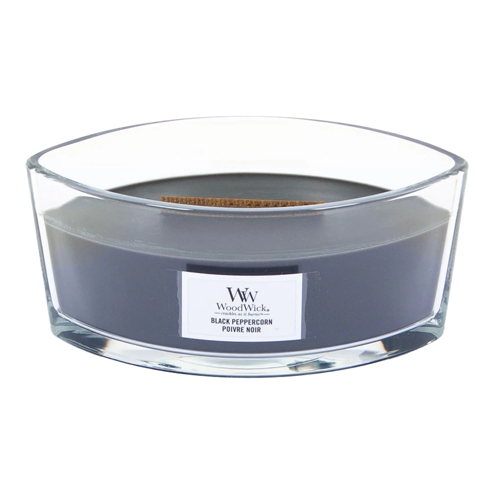 Woodwick Black Peppercorn Ellipse Candle - Geurkaars 2 Woodwick Black Peppercorn Ellipse Candle - Geurkaars - Afbeelding 2
