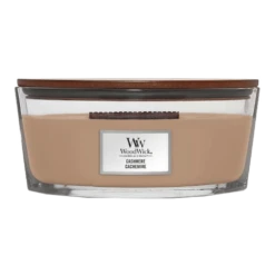 Woodwick Cashmere Ellipse Candle - Geurkaars