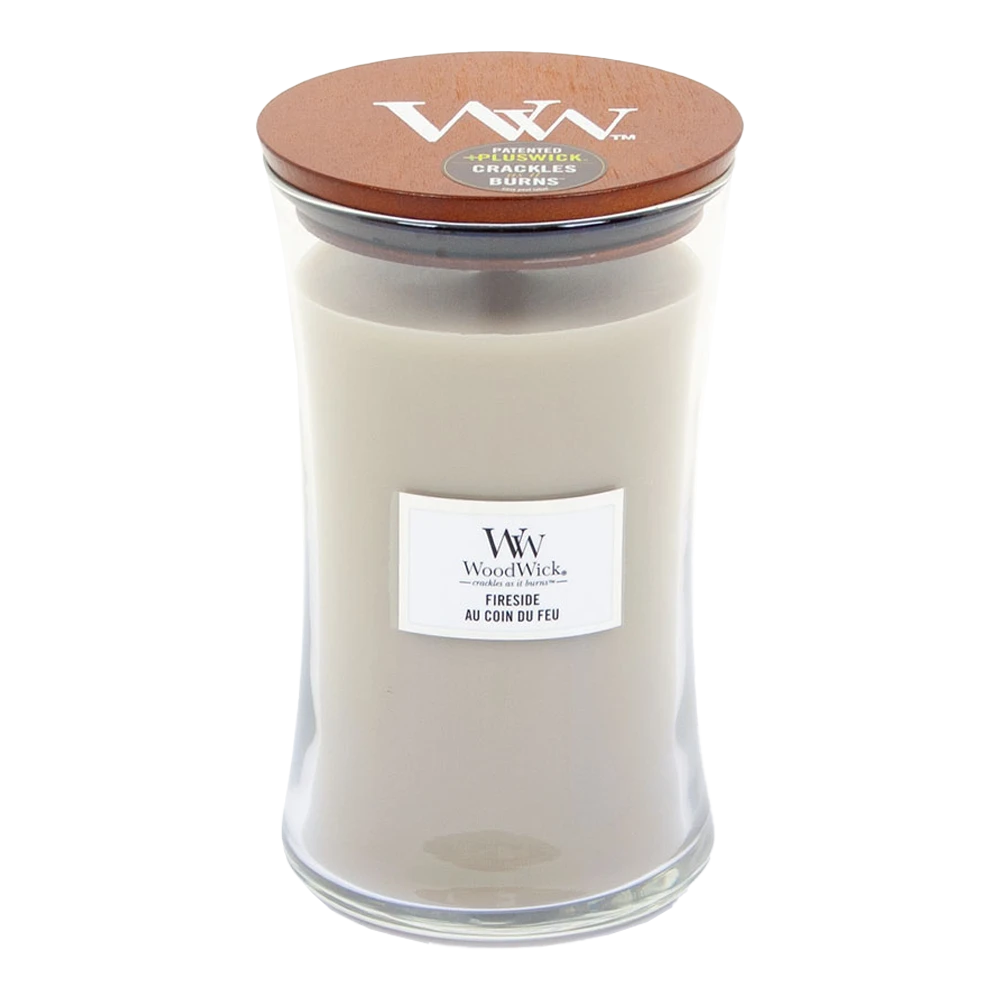 Woodwick Fireside Large Candle - Geurkaars 1 Woodwick Fireside Large Candle - Geurkaars
