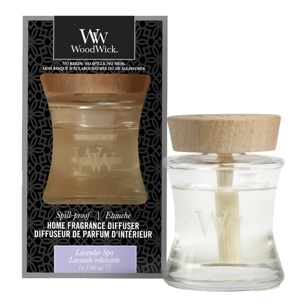 WoodWick WW Lavender Spa Home Fragrance Diffuser 1 WoodWick WW Lavender Spa Home Fragrance Diffuser
